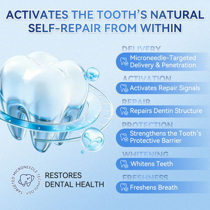 🔥LAST DAY SALE 49% OFF--OnlyJoy™ 🦷 Tideglusib Fast‑Dissolving Tooth & Gum Repair Oral Strips ✨